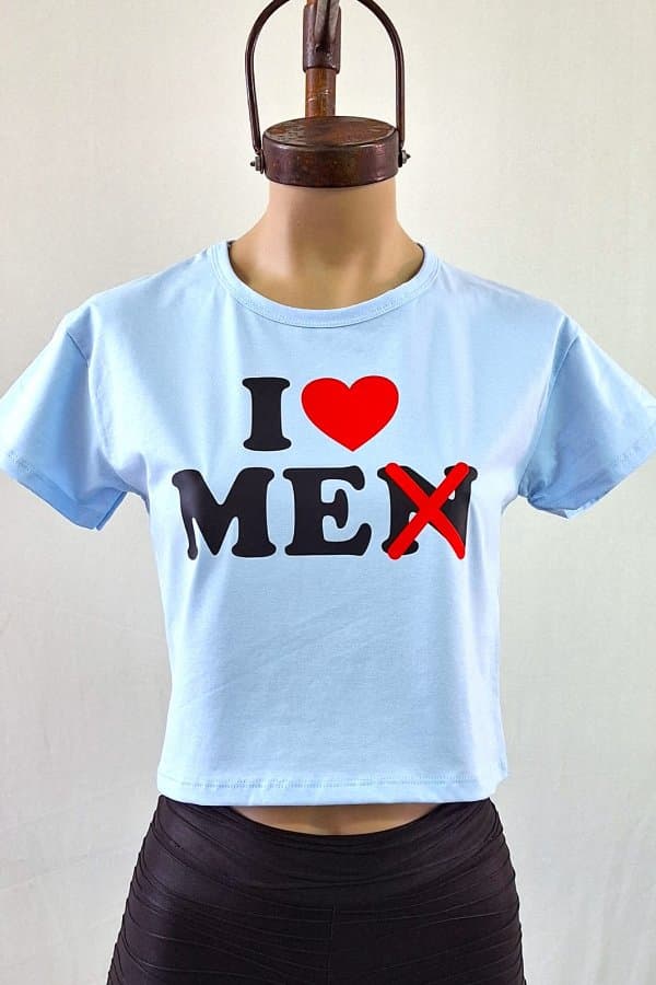 Remera I LOVE ME ALGODON CON LYCRA