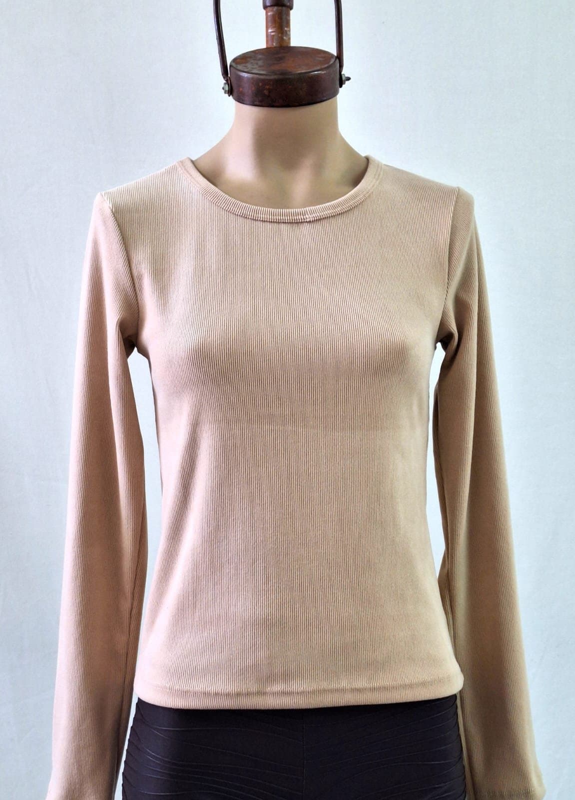 Remera cuello U Rib Winter morley gruezo 2026