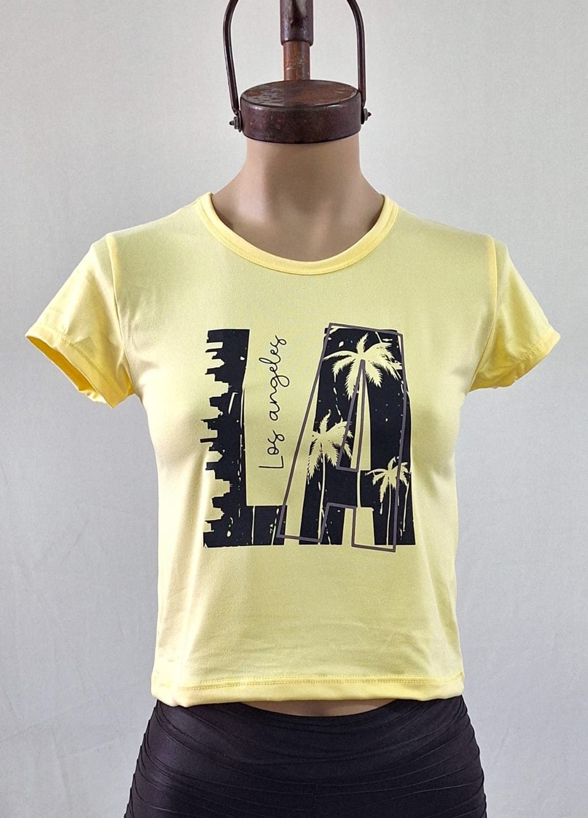 Remera LA palmeras modal soft