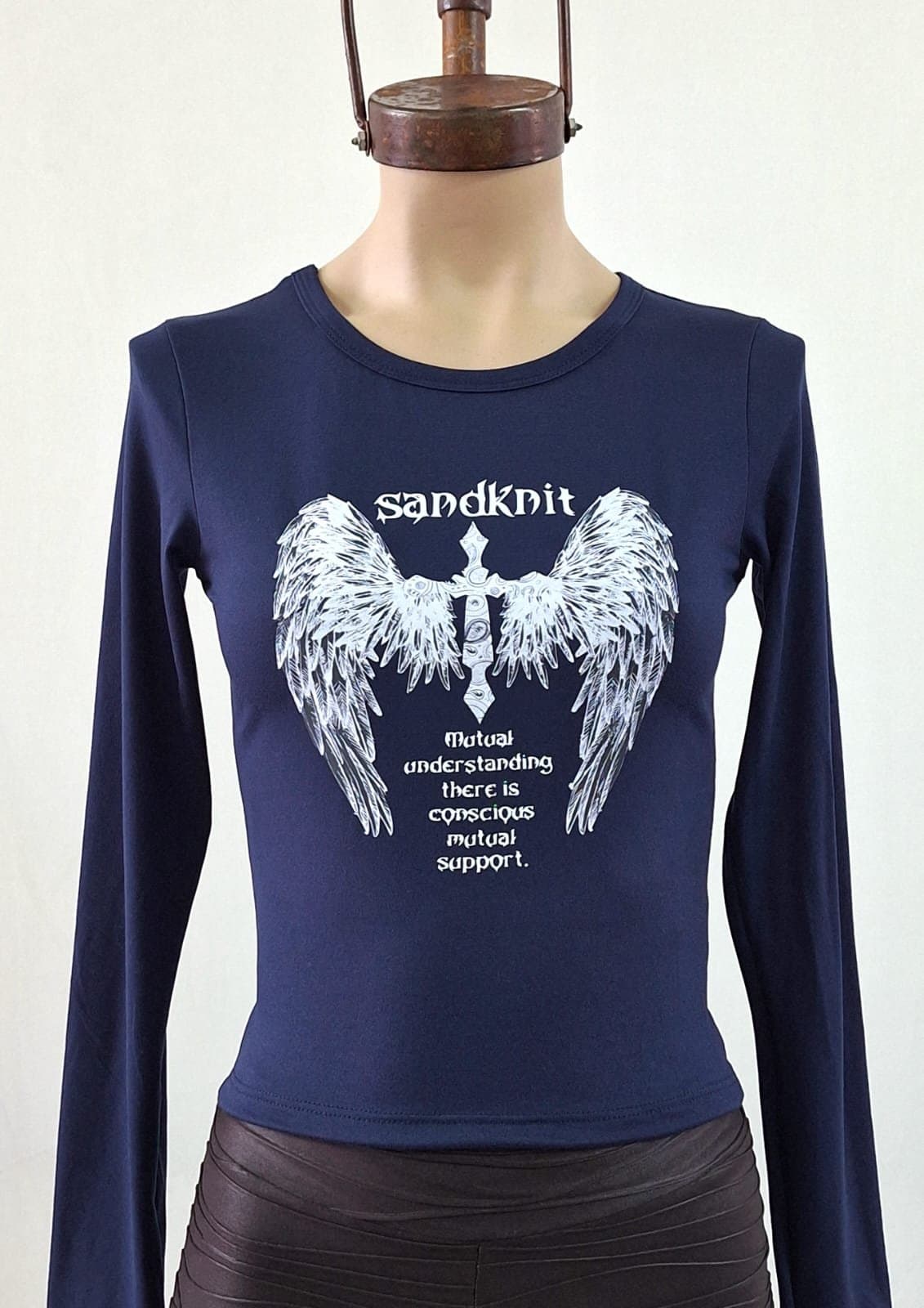 Remera manga larga ALAS modal soft 2026