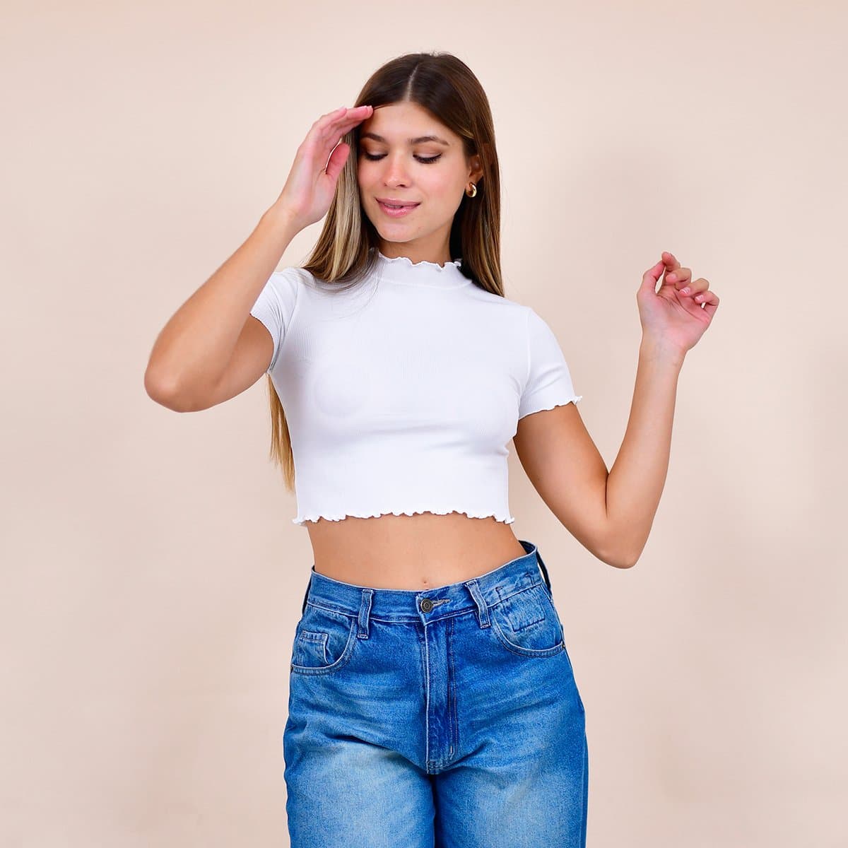 Remera media polera rulette manga corta morley soft 2026