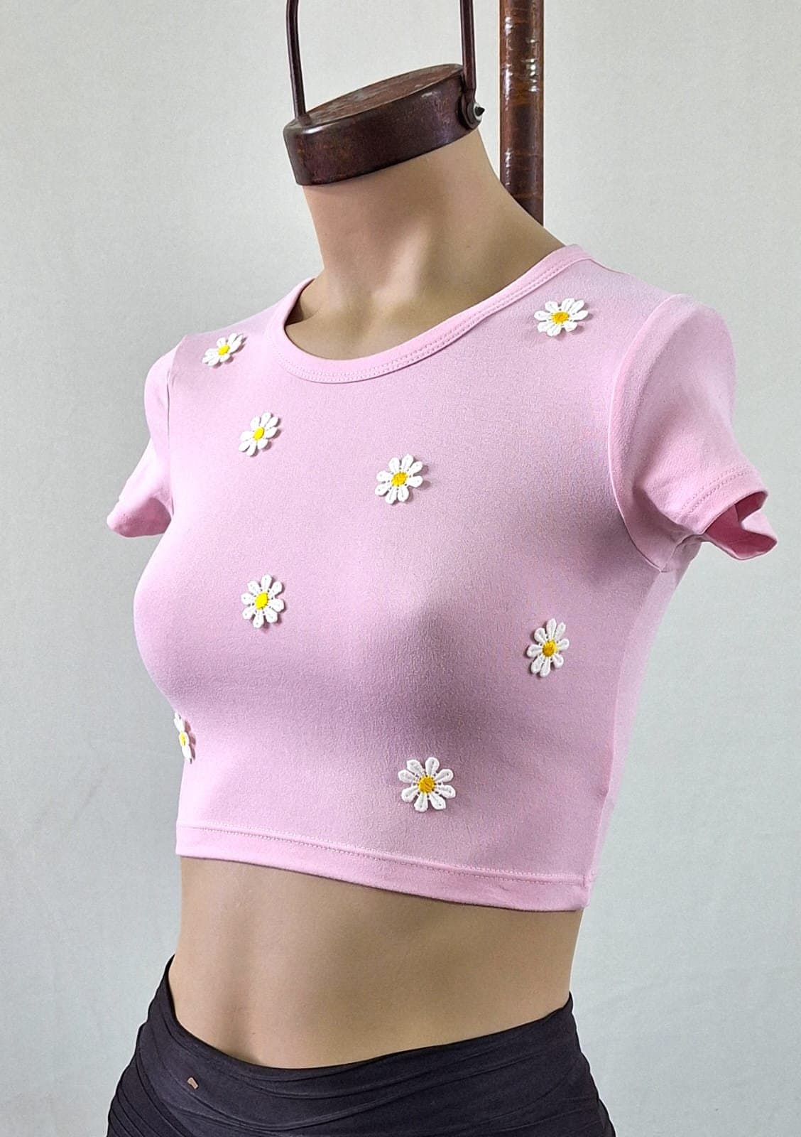 Remera top margarita modal soft