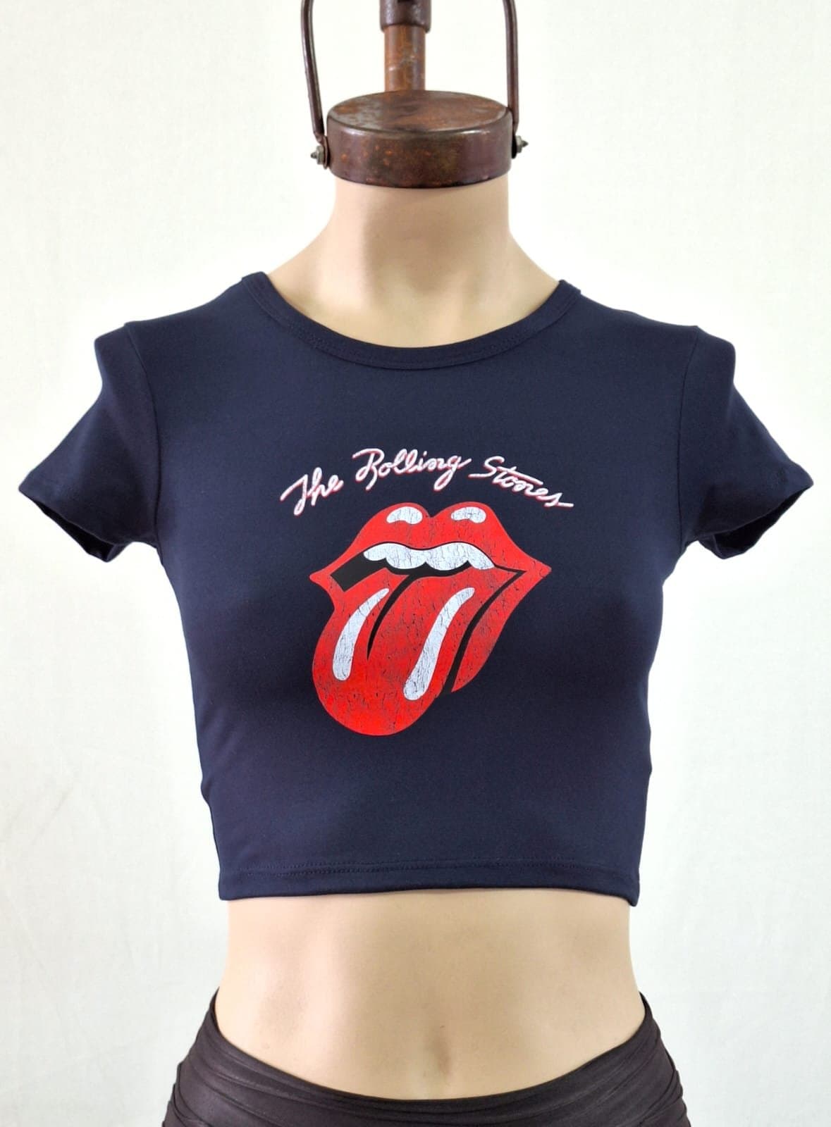 Top cuello U THE ROLLING STONE manga corta modal soft 2026